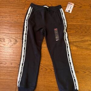 Levi's Kids Navy Joggers with White‎ Side Stripe